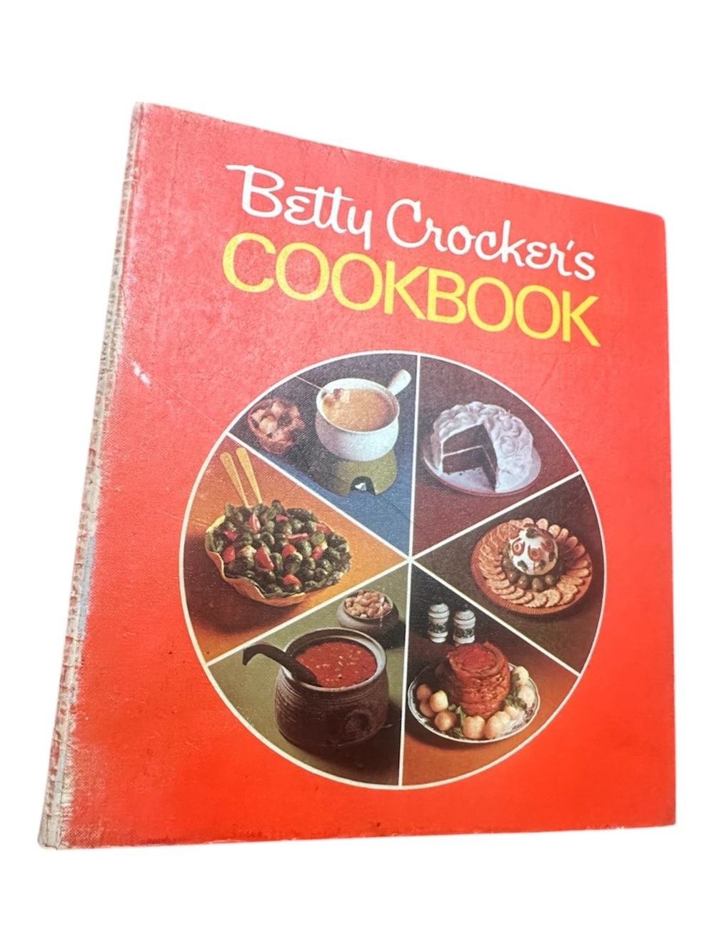 Vtg Betty Crocker Red Pie Edition Cookbook